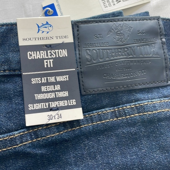 Southern Tide men’s Denim Jeans. Charleston Fit. Multiple sizes. NWT - Picture 2 of 5